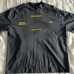 Kanye Jesus is King Album Shirt - Authentic XL in Grey